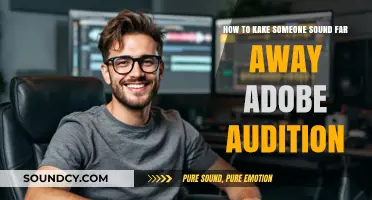 Create Distance in Audio: Adobe Audition Techniques for Distant Voices