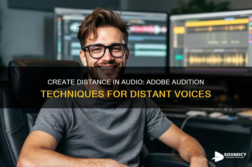 how to kake someone sound far away adobe audition