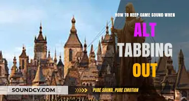 Maintain Game Audio Quality While Alt-Tabbing: A Comprehensive Guide