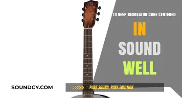 Maintaining Resonator Cone Alignment in Sound Wells: Essential Tips and Techniques