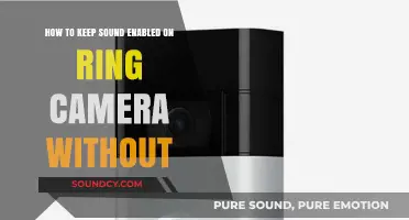 Keep Your Ring Camera Sound On: Simple Tips Without Hassle
