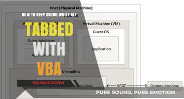 Maintain Audio Continuity While Alt+Tabbing Using VBA: A Guide