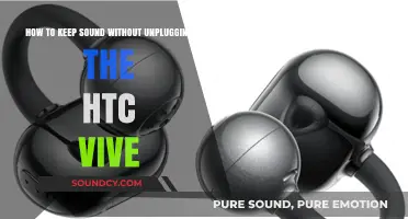 Maintain HTC Vive Audio Without Unplugging: Simple Solutions for Continuous Sound