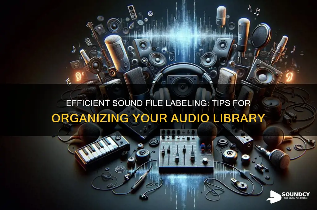 how to label sound files