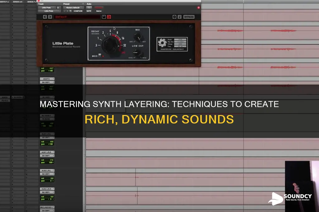 how to layer synth sounds