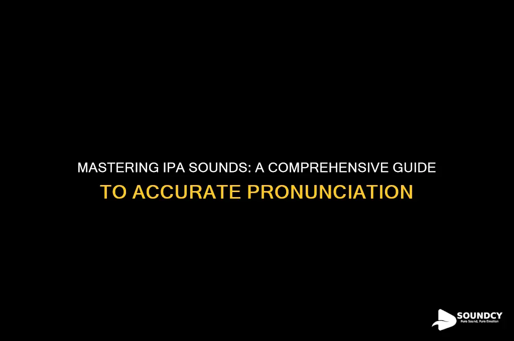 how to learn ipa sounds