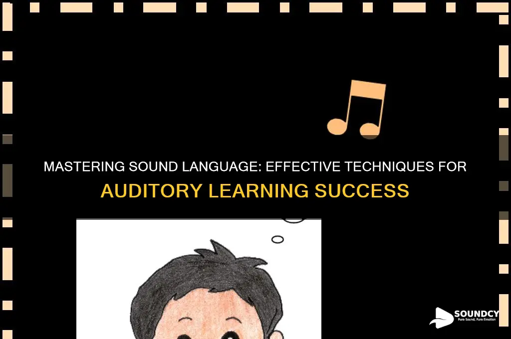 how to learn sound language