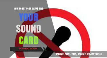 Troubleshooting Skype: How to Locate and Connect Your Sound Card