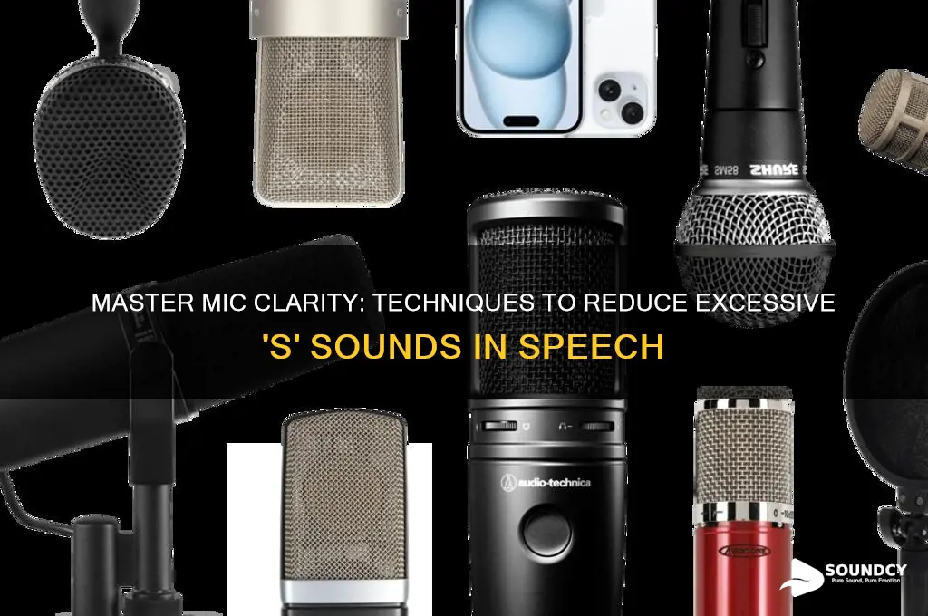 how to limit your sh s sounds on mic