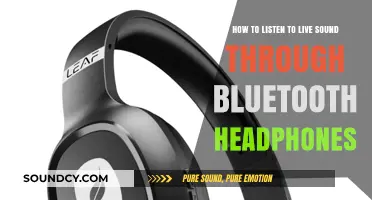 Stream Live Audio Seamlessly: Bluetooth Headphones Listening Guide