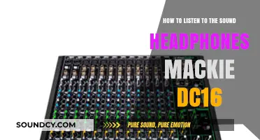Mastering Audio: How to Listen with Mackie DC16 Headphones