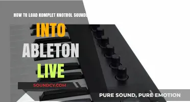 Load Komplete Kontrol Sounds into Ableton Live: A Step-by-Step Guide