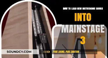 Load Custom Metronome Sounds in MainStage 3: A Step-by-Step Guide