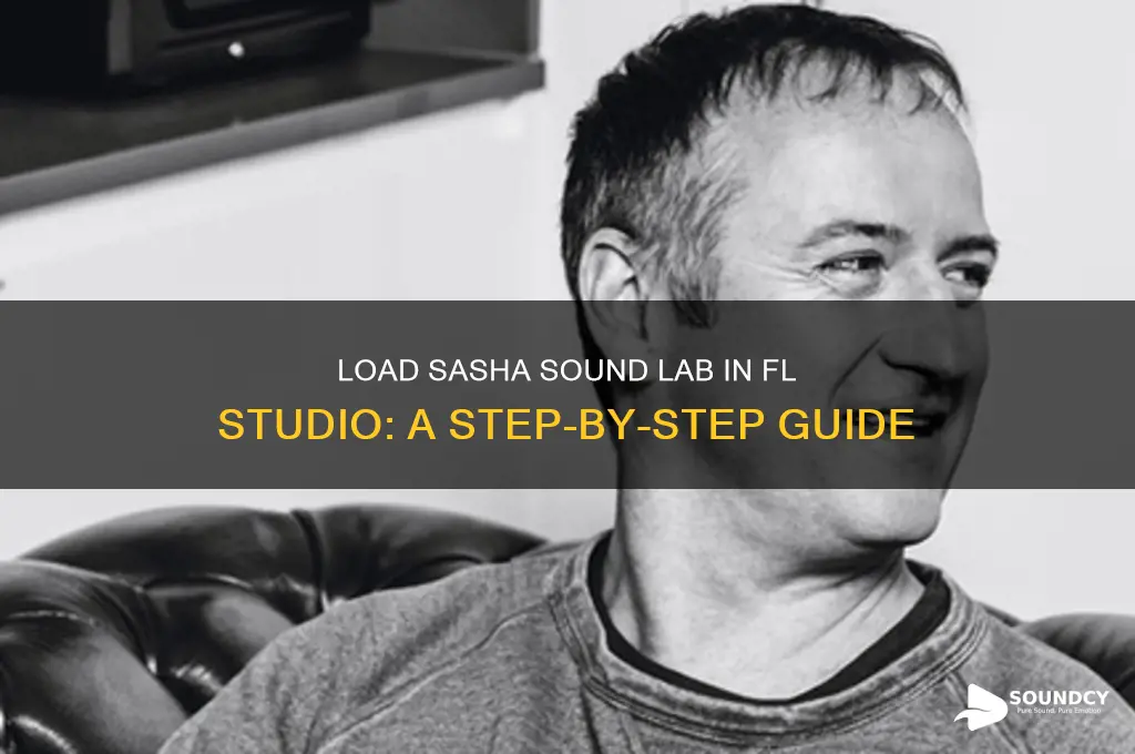 how to load sasha sound lab in fl studio