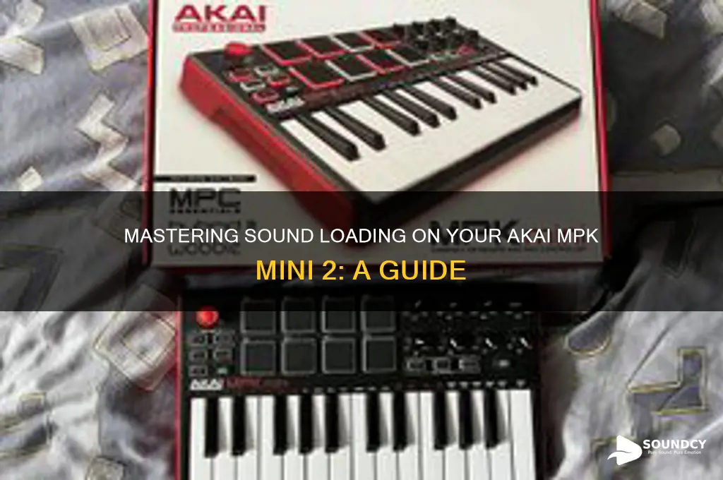 how to load sounds into akai mpk mini 2