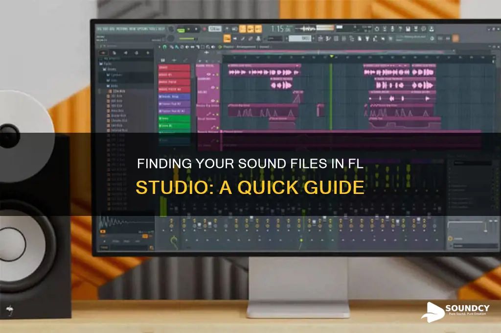 how to locate a sound file on fl studio