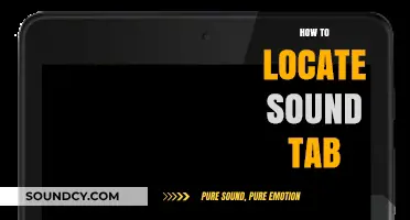 Quick Guide: Finding the Sound Tab on Your Device Easily