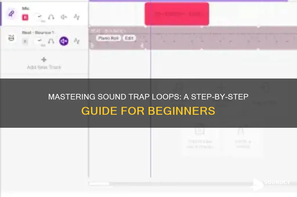 how to loop sound trap