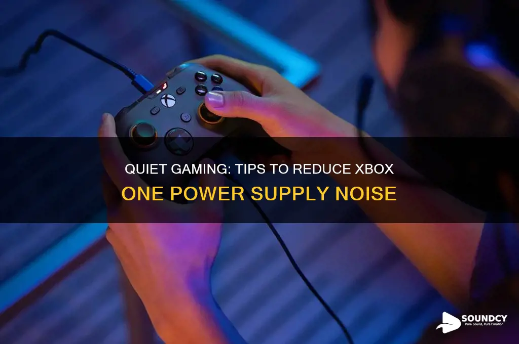 how to lower sound on xbox one power supply