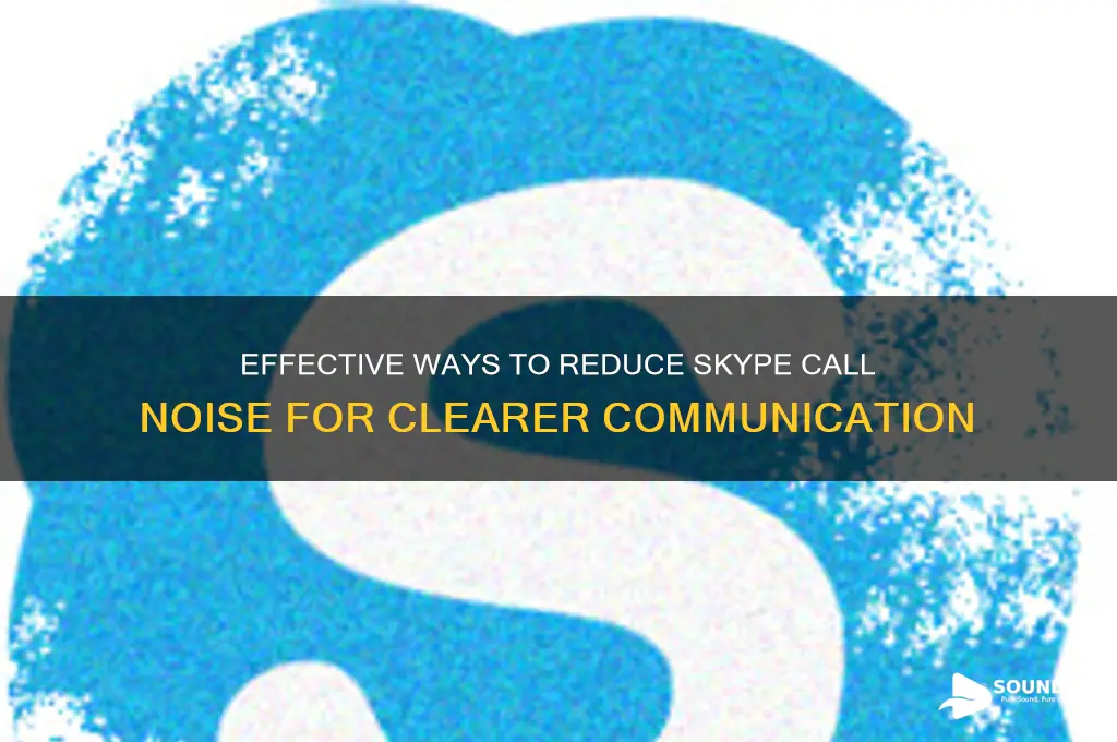 how to lower sound skype
