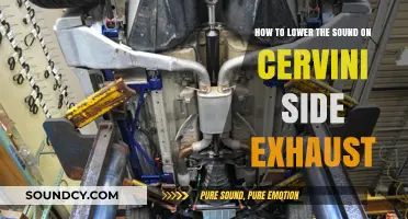 Quiet Your Ride: Tips to Reduce Cervini Side Exhaust Noise