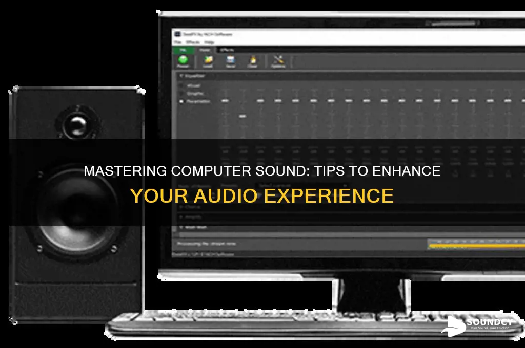 how to maakke computeorround sound
