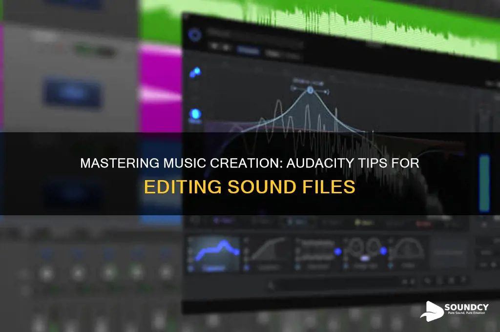 how to mae musc n audacty wth sound fles
