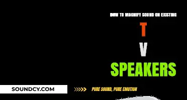 Amplify Your TV Audio: Simple Tips to Magnify Sound on Existing Speakers
