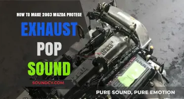 Enhance Your 2003 Mazda Protege's Exhaust Pop Sound: A DIY Guide