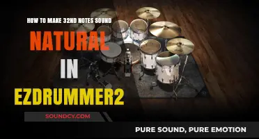 Mastering Natural-Sounding 32nd Notes in EZdrummer 2: Tips and Tricks