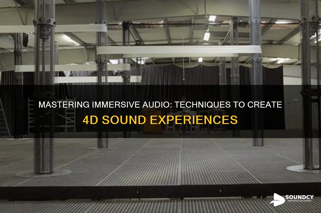 how to make 4d sound