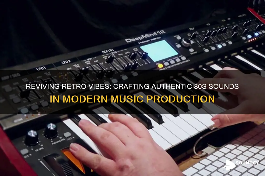 how to make 80s sounds