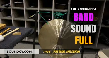 Maximizing Your 3-Piece Band's Sound: Tips for a Full, Rich Performance