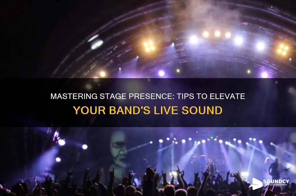 how to make a band sound awesome on stage