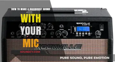 Amplify Your Mic: Simple Steps to Create Bassboost Sound Effects