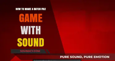 Create Fun Batch File Games with Sound Effects: A Step-by-Step Guide