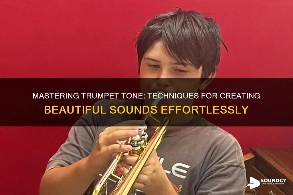 how to make a beautiful sound on the trumpet