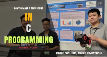 Creating Beep Sounds in C: A Simple Programming Guide