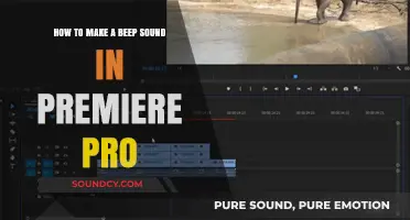 Mastering Audio Effects: Creating Beep Sounds in Premiere Pro