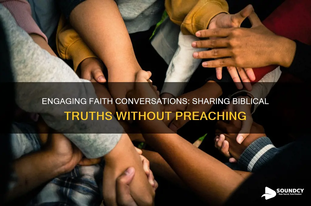 how to make a biblical network not sound preach