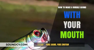 Master the Art of Creating a Bubble Sound with Your Mouth