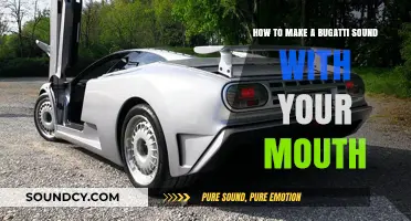Master the Art of Mimicking a Bugatti's Roar with Your Mouth