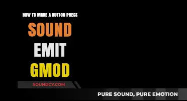 Creating Custom Button Press Sounds in GMod: A Step-by-Step Guide