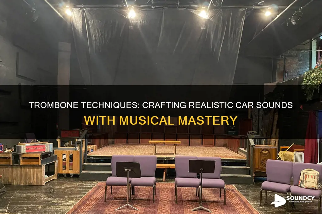 how to make a car sound with a trombone
