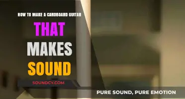 DIY Cardboard Guitar: Craft a Sound-Making Instrument Easily