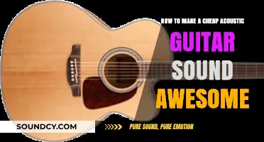 Enhance Your Budget Acoustic Guitar: Simple Tips for Amazing Sound