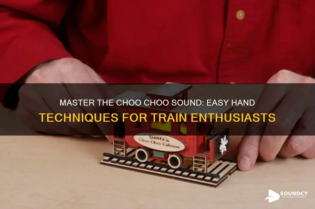 how to make a choo choo sound eith hands