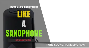 Transform Your Clarinet's Tone: Techniques to Emulate Saxophone Sounds