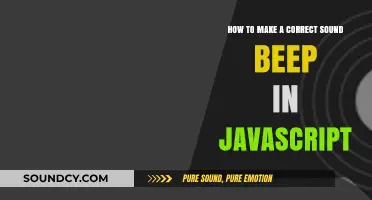 Mastering JavaScript Audio: Creating Accurate Beep Sounds Effortlessly