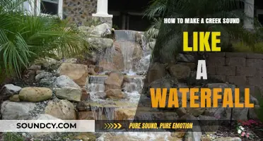 Transform Creek Sounds into Waterfall Magic: Simple DIY Techniques
